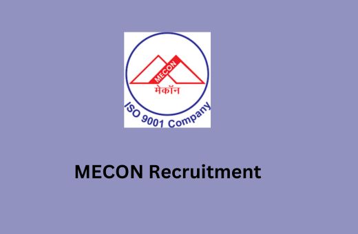 MECON Recruitment