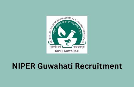 NIPER Guwahati Recruitment