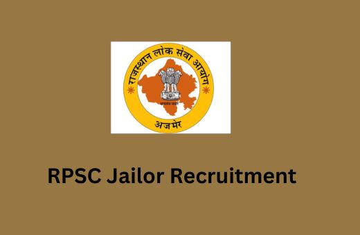 RPSC Jailor Recruitment